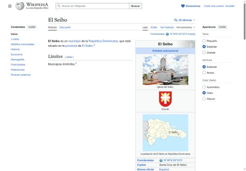 El Seibo por Wikipedia