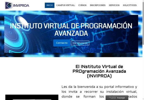 Instituto Virtual de Programación Avanzada, INVIPROA