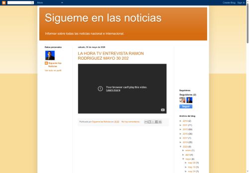 Sigueme en las Noticias