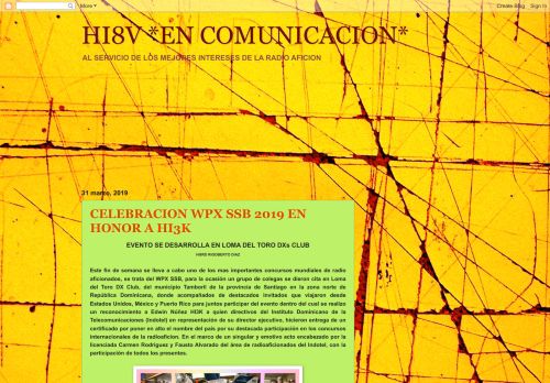 HI8VB en Comunicacion