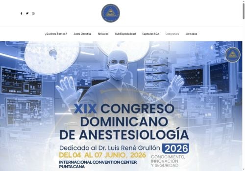 Sociedad Dominicana de Anestesiología