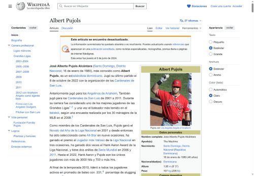 Albert Pujols