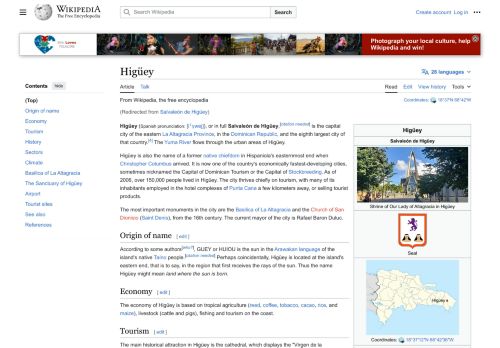 Salvaleón de Higüey por Wikipedia