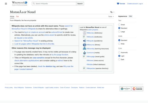 Monseñor Nouel por Wikipedia