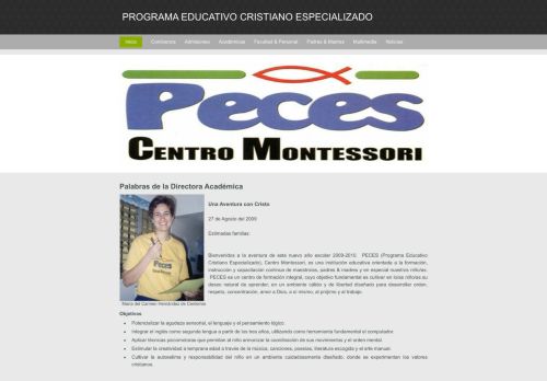 Peces, Centro Montessori