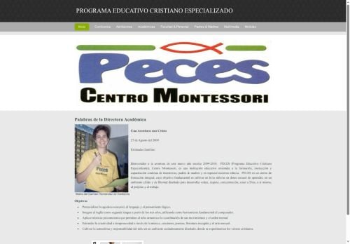 Peces, Centro Montessori