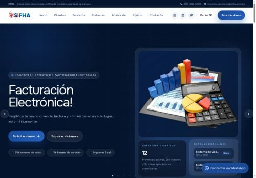 SIFHA, Sistema de Información Financiera, Hospitalaria y Administrativa