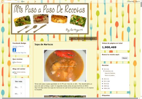 Mis Paso a Paso de Recetas