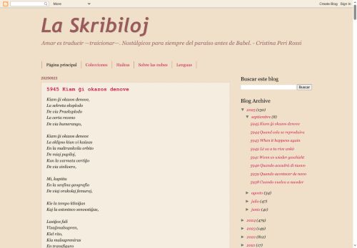 La Skribiloj