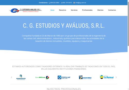 C. G. Estudios & Avalúos, S.R.L.