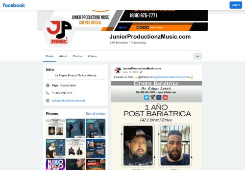 Junior Productionz Music