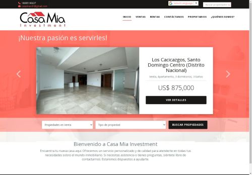 Casa Mia Investment