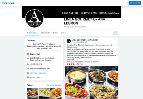 Línea Gourmet by Ana Lebrón