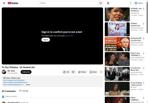 Vickiana, Un Amante Así