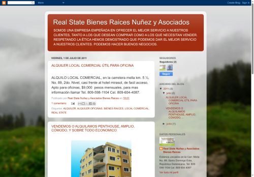 Bienes Raices Nuñez & Asociados