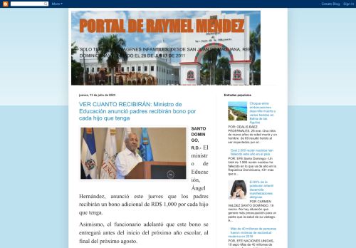 Portal de Raymel Mendez