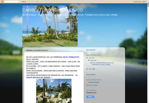 Caribe, Turismo Ecológico