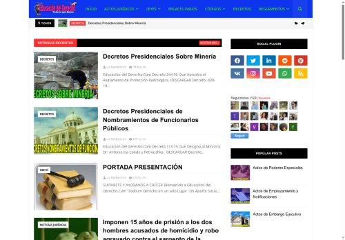 Educacion del Derecho