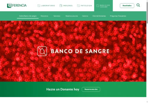 Banco de Sangre Referencia