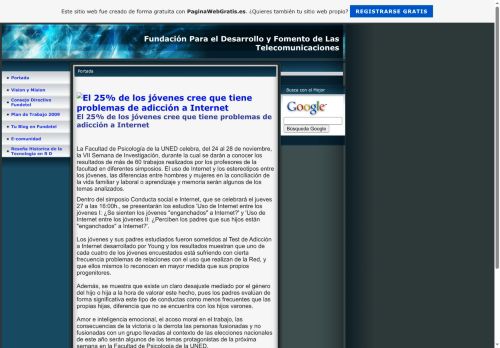Fundación para el Desarrollo y Fomento de las Telecomunicaciones
