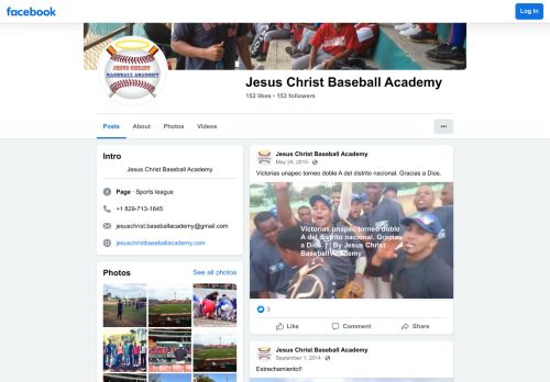Jesus Christ Baseball  Academy