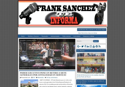 Frank Sanchez te Informa
