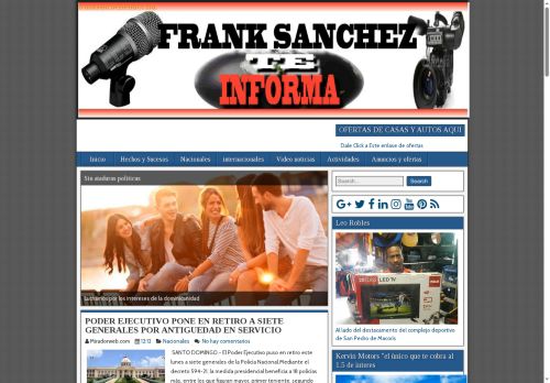 Frank Sanchez te Informa