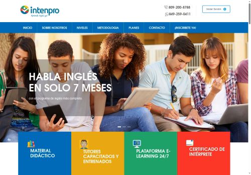 Interactive English Program, Intenpro