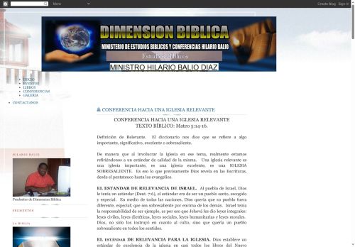 Dimensión Bíblica