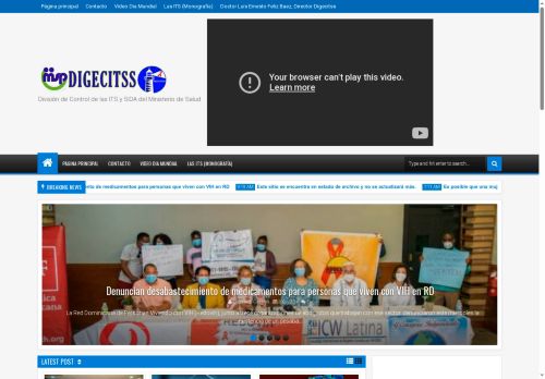 Dirección General de Control de Infecciones de Transmisión Sexual y Sida DIGECITSS