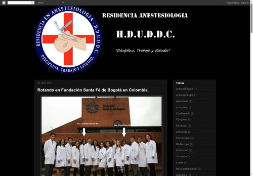 Residencia Anestesiología Hospital Docente Universitario Dr. Darío Contreras