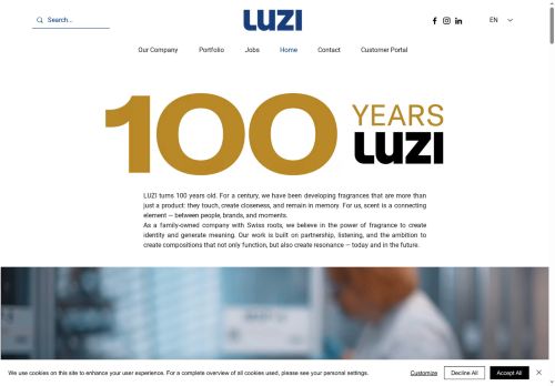 Luzi AG, Fragancias para Productos