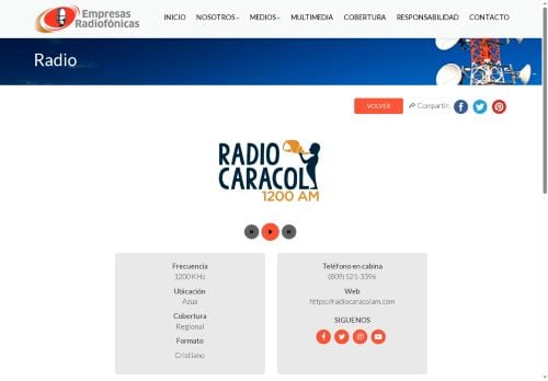 Radio Caracol 1200 AM
