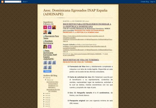 Asociación Dominicana de Egresados del INAP de España