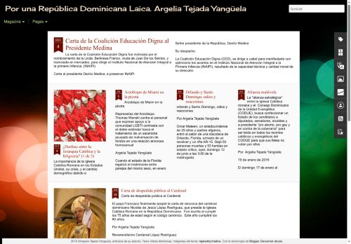 Por una República Dominicana Laica