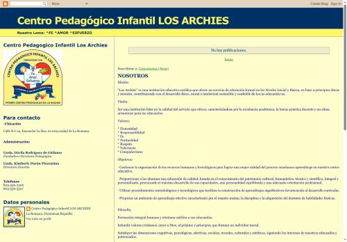 Centro Pedagógico Infantil Los Archies