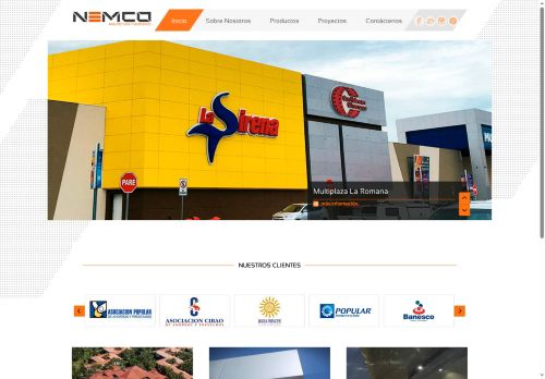NEMCO, Materiales de Terminación