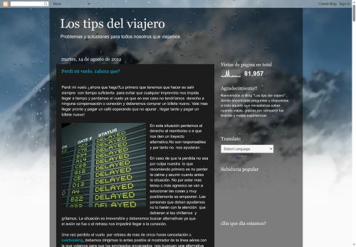 Los Tips del Viajero