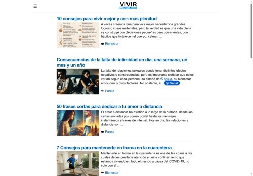 Vivir mejor