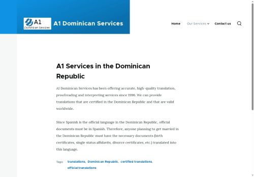 A1 Dominican Services