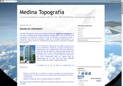 Medina Topografía