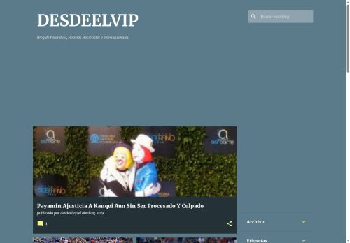 Desde el VIP