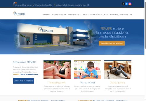 Premier, Clínicas de Rehabilitación