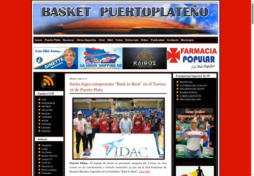 Basket Puerto Plateño