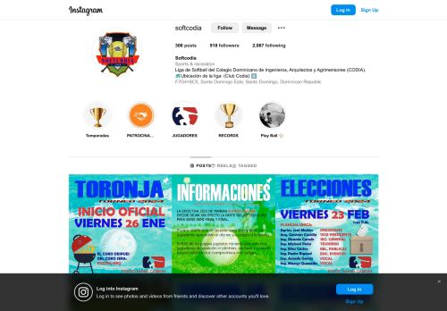 Liga Softball del Colegio Dominicano de Ingenieros, Arquitectos y Agrimensores