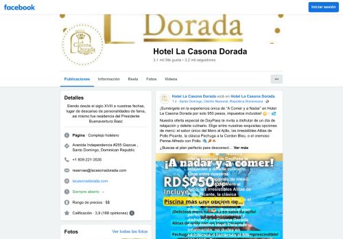 Hotel Restaurant La Casona Dorada