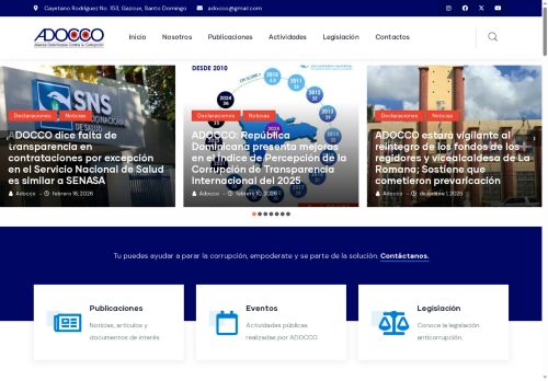 Alianza Dominicana Contra la Corrupción, ADOCCO