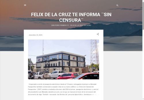 Felix De La Cruz en la Red