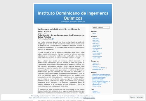 Instituto Dominicano de Ingenieros Químicos