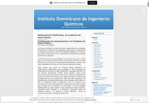 Instituto Dominicano de Ingenieros Químicos